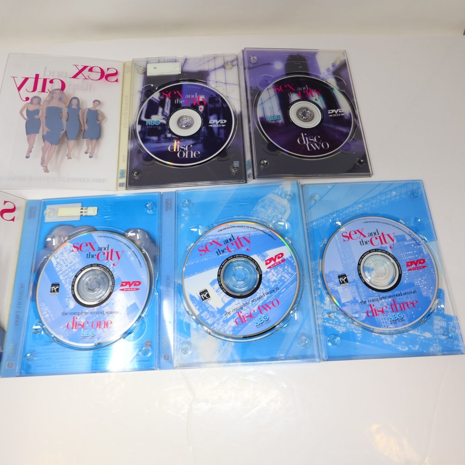 Sex and the City 4 DVD Lot Seasons 1-3 & Movie NTSC Sarah Jessica Parker NTSC