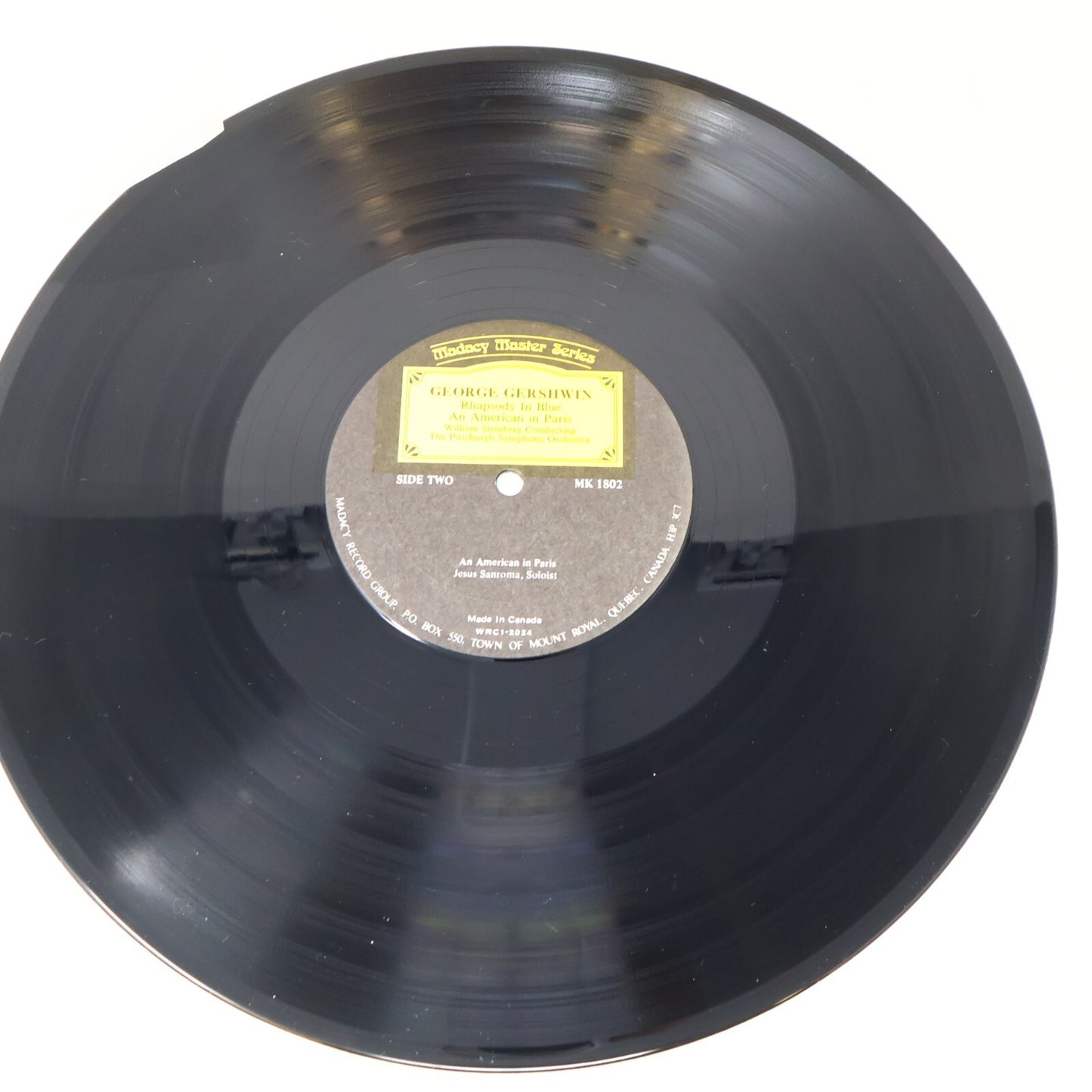 George Gershwin Rhapsody In Blue An American In Paris LP Record Vinyl MK 1802