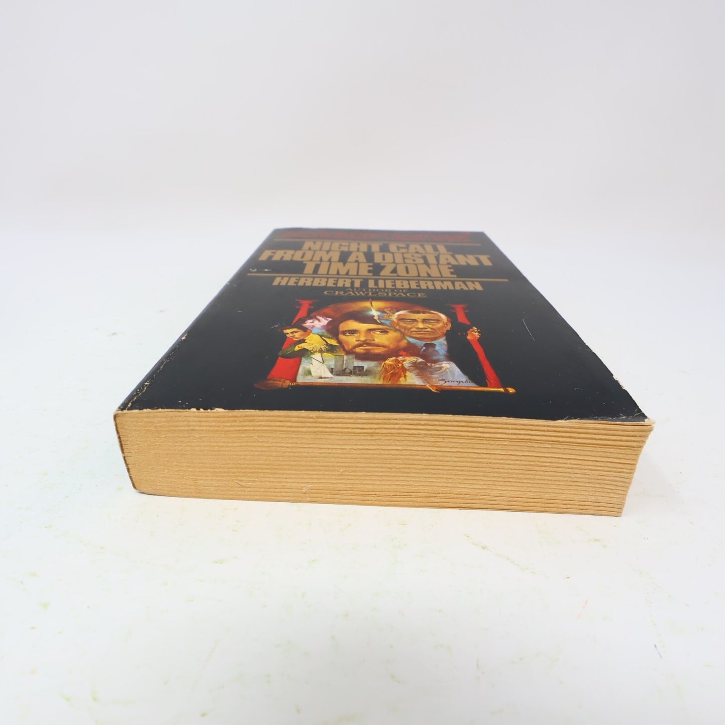 1983 Night Call From a Distant Time Zone Herbert Lieberman Signet Thriller Book