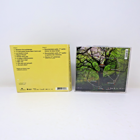 Paul Piché Lot 2 CDs Le Voyage/A qui Appartient l'Beau Temps? (Deluxe) Québécois