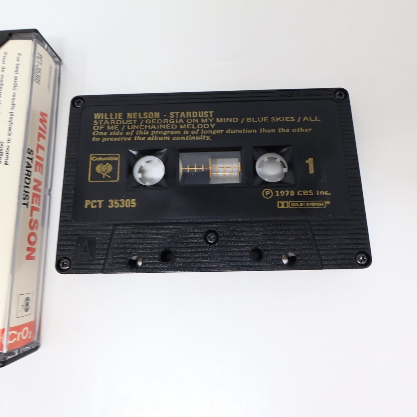 Willie Nelson 3 Cassettes Lot City Of New Orleans/Angel Eyes/Stardust