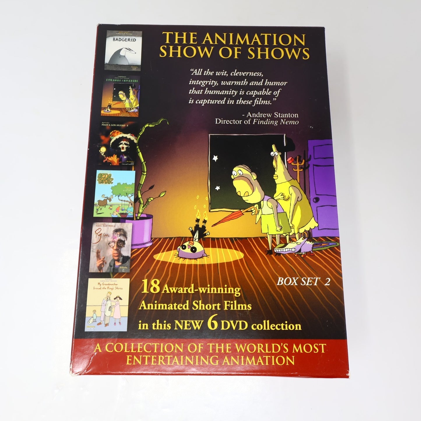 The Animation Show of Shows Box Set 1-2-3 DVD Filmporium 54 Animated Short Films