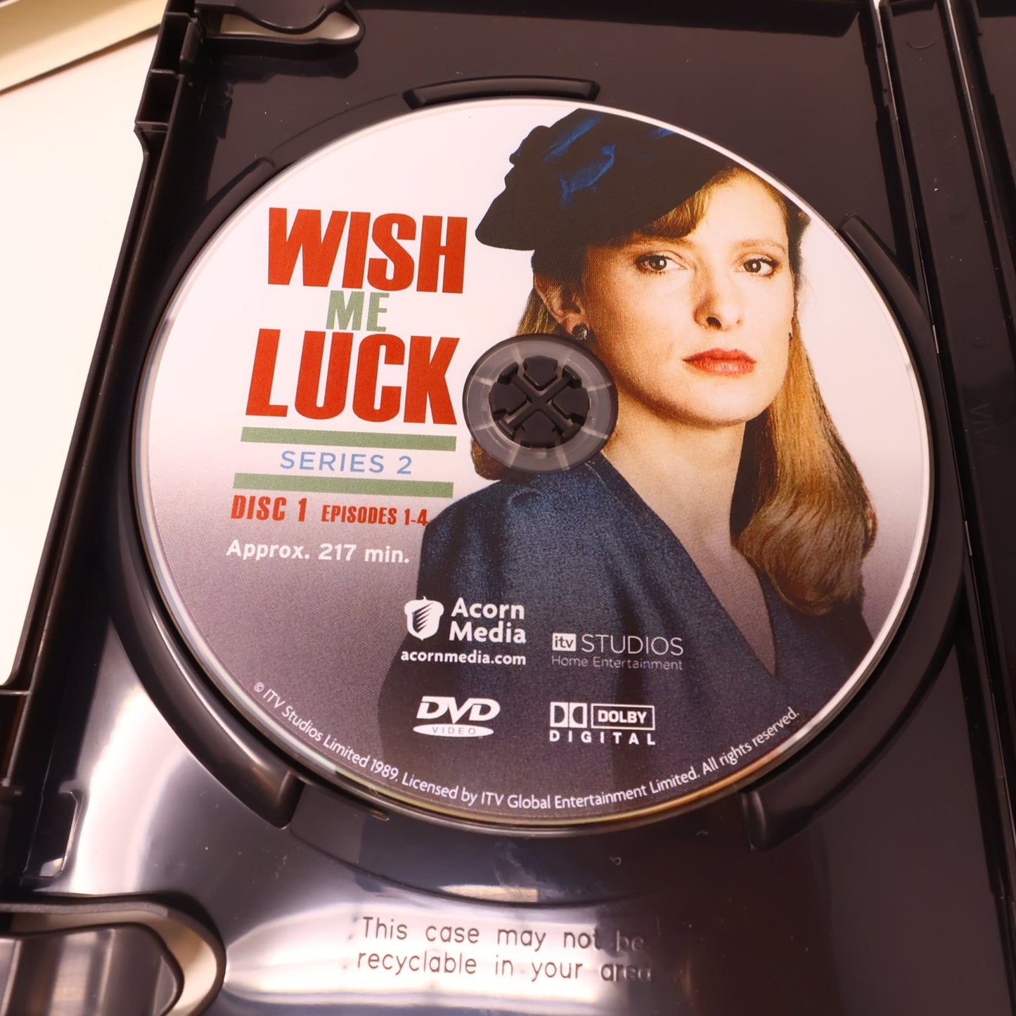 Wish Me Luck Series 2 DVD British WWII Drama Kate Buffery/Jane Asher NTSC Acorn