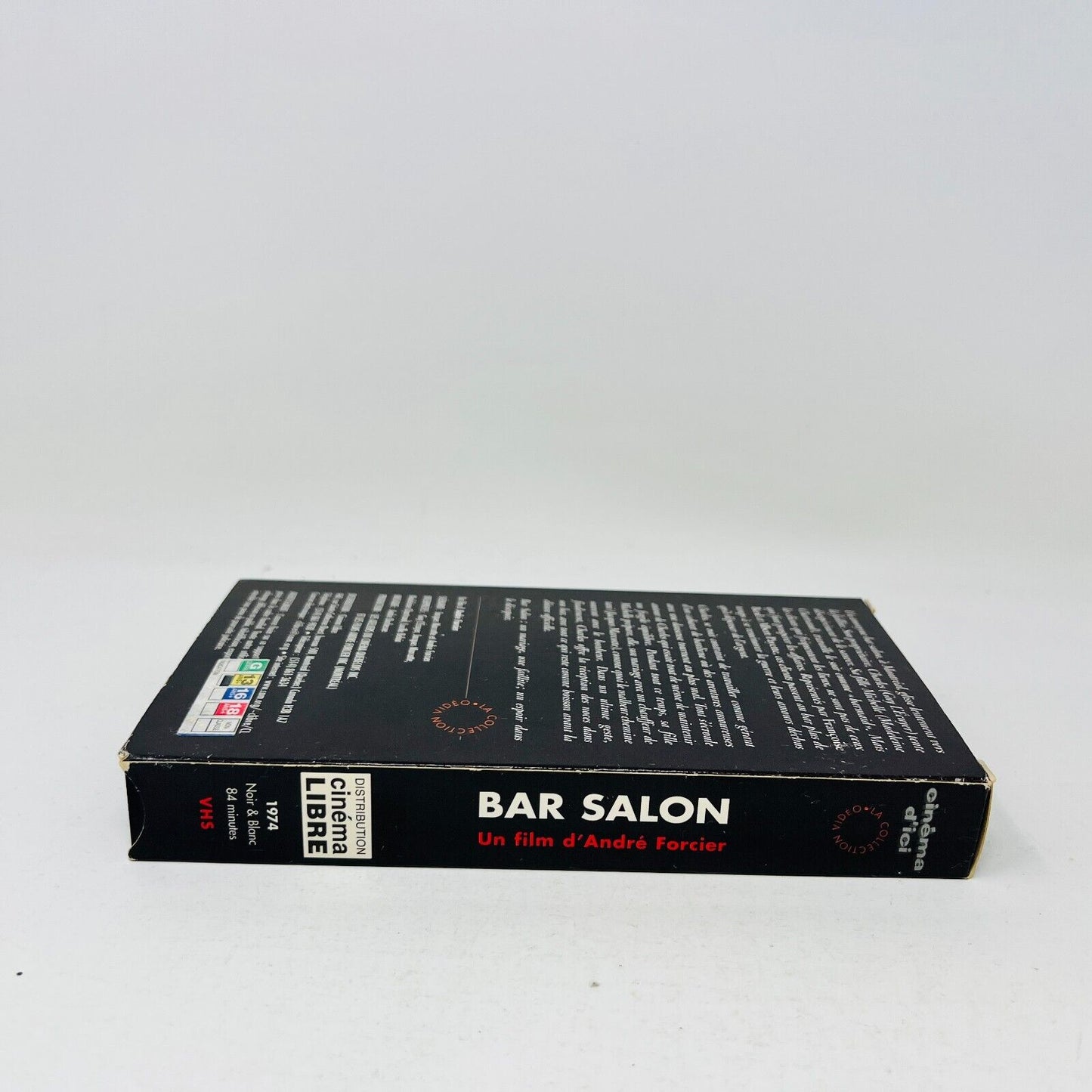 Bar Salon VHS Testé Film de André Forcier Cinéma D'ici Québec Jacques Marcotte