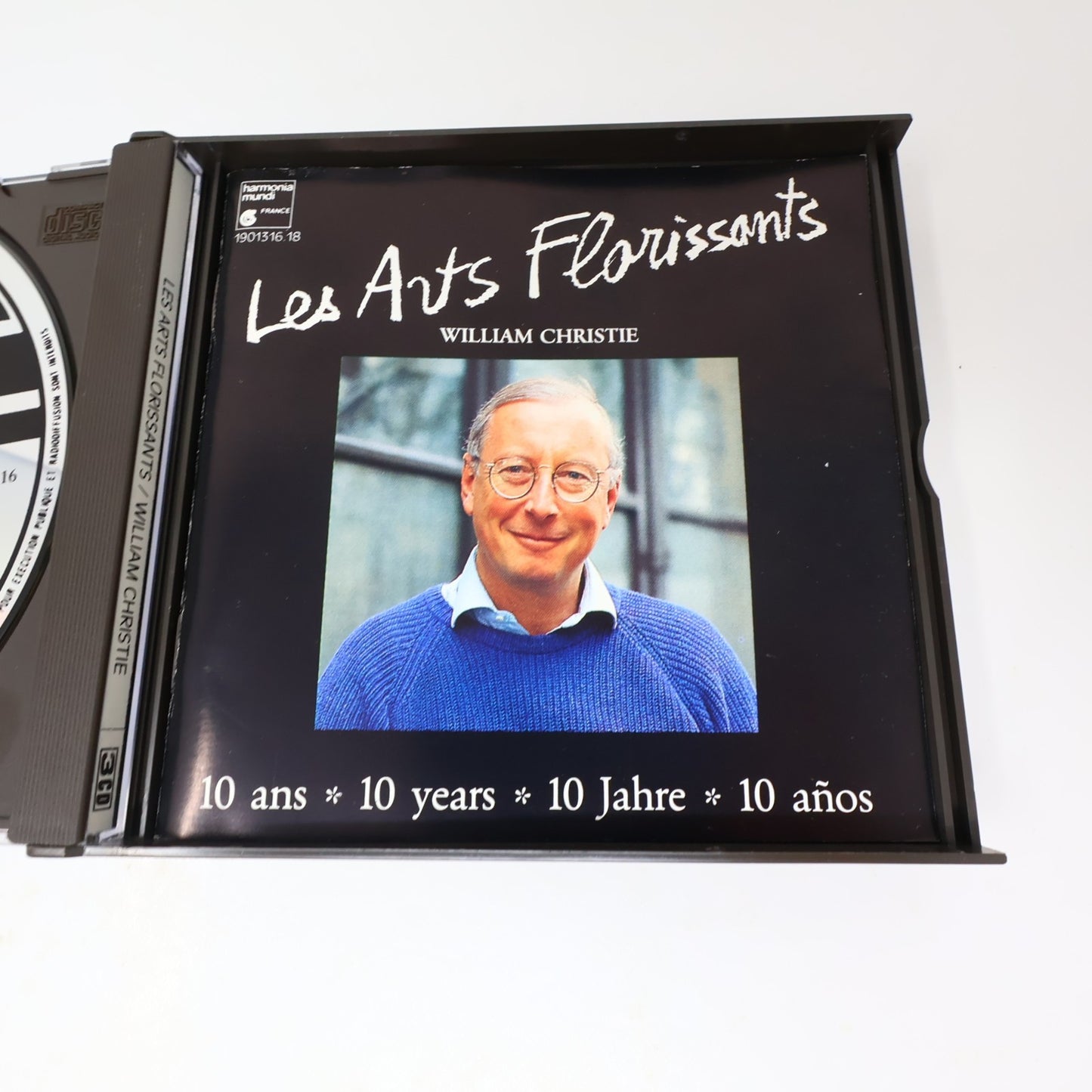 Les Arts Florissants 10 Years/10 Ans CD William Christie Opera Classical 1990