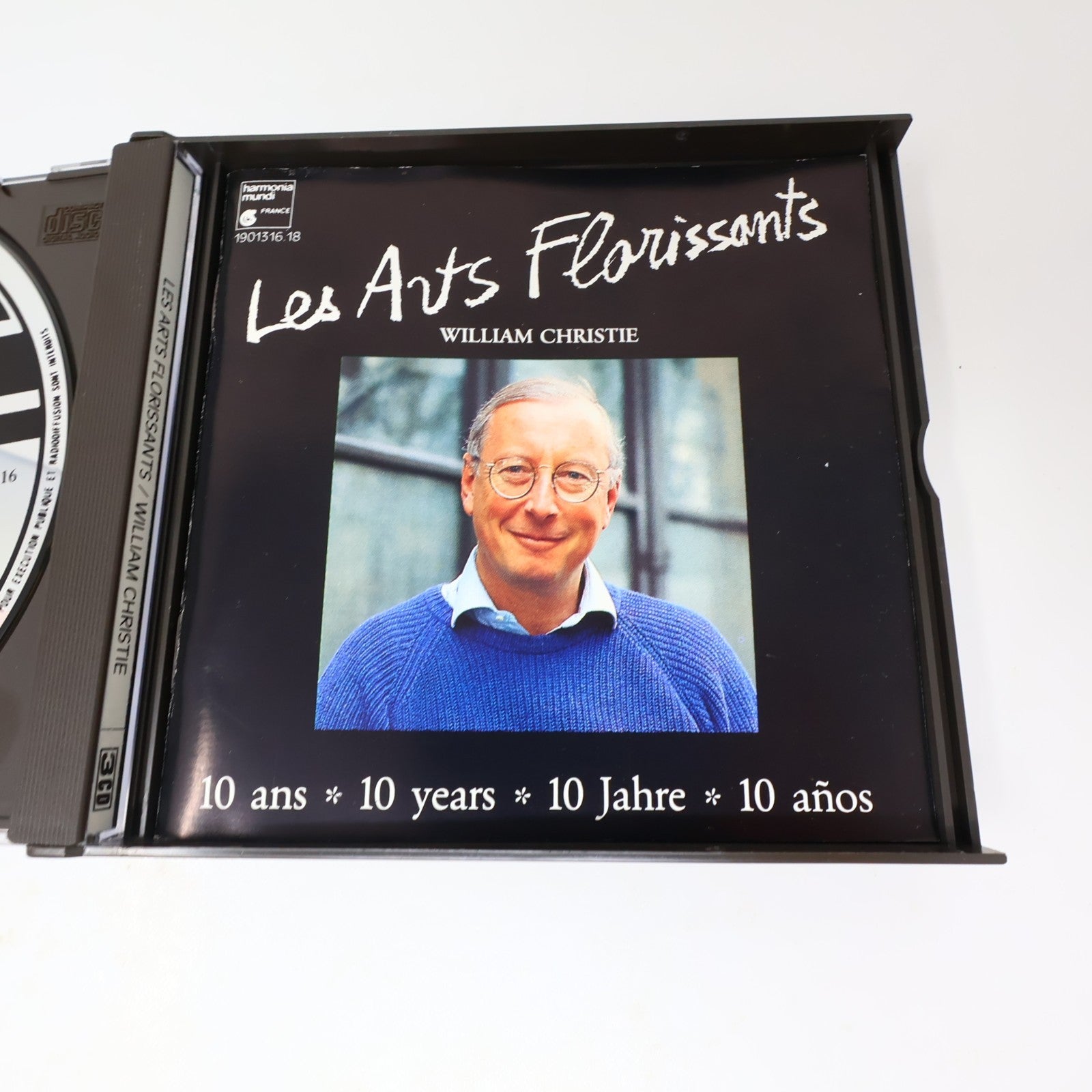 Les Arts Florissants 10 Years/10 Ans CD William Christie Opera Classical 1990