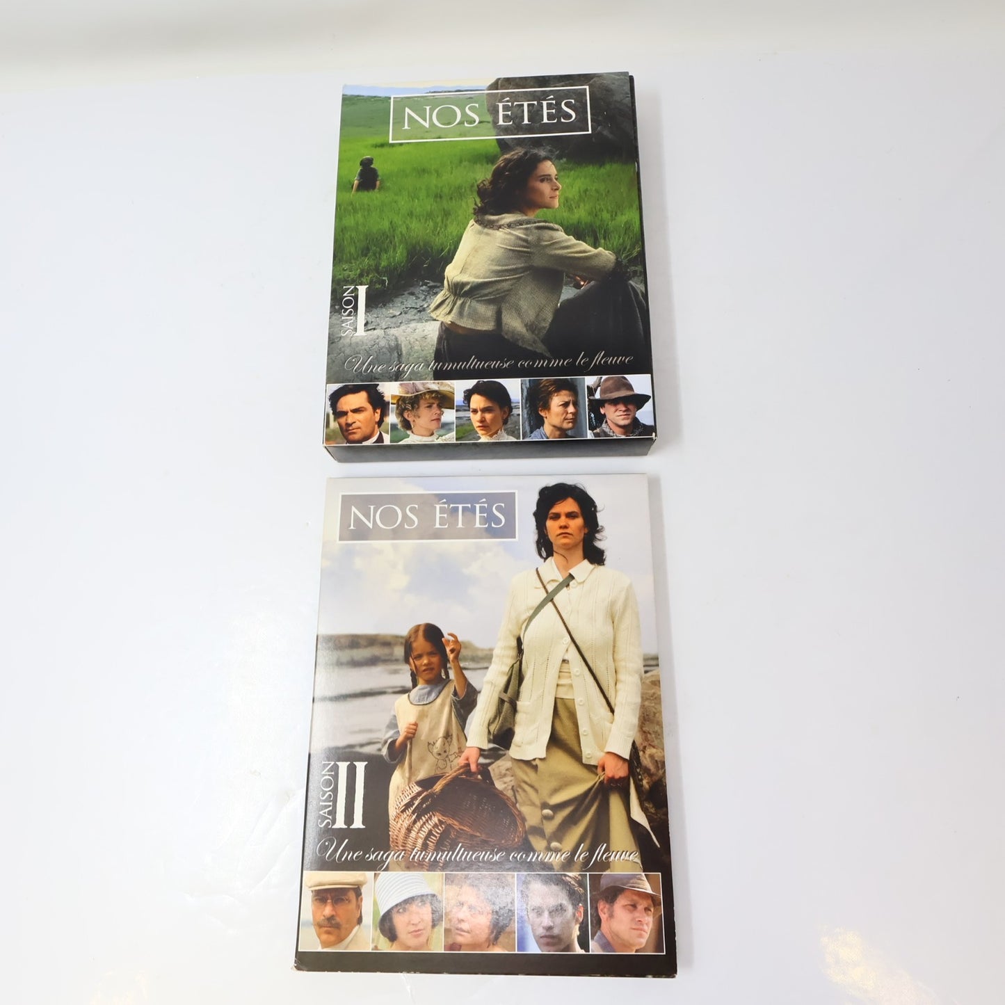 Nos Étés Saison #1-2-3-4 Lot 4 DVD Série Complète Patrick Labbé/Fanny Mallette