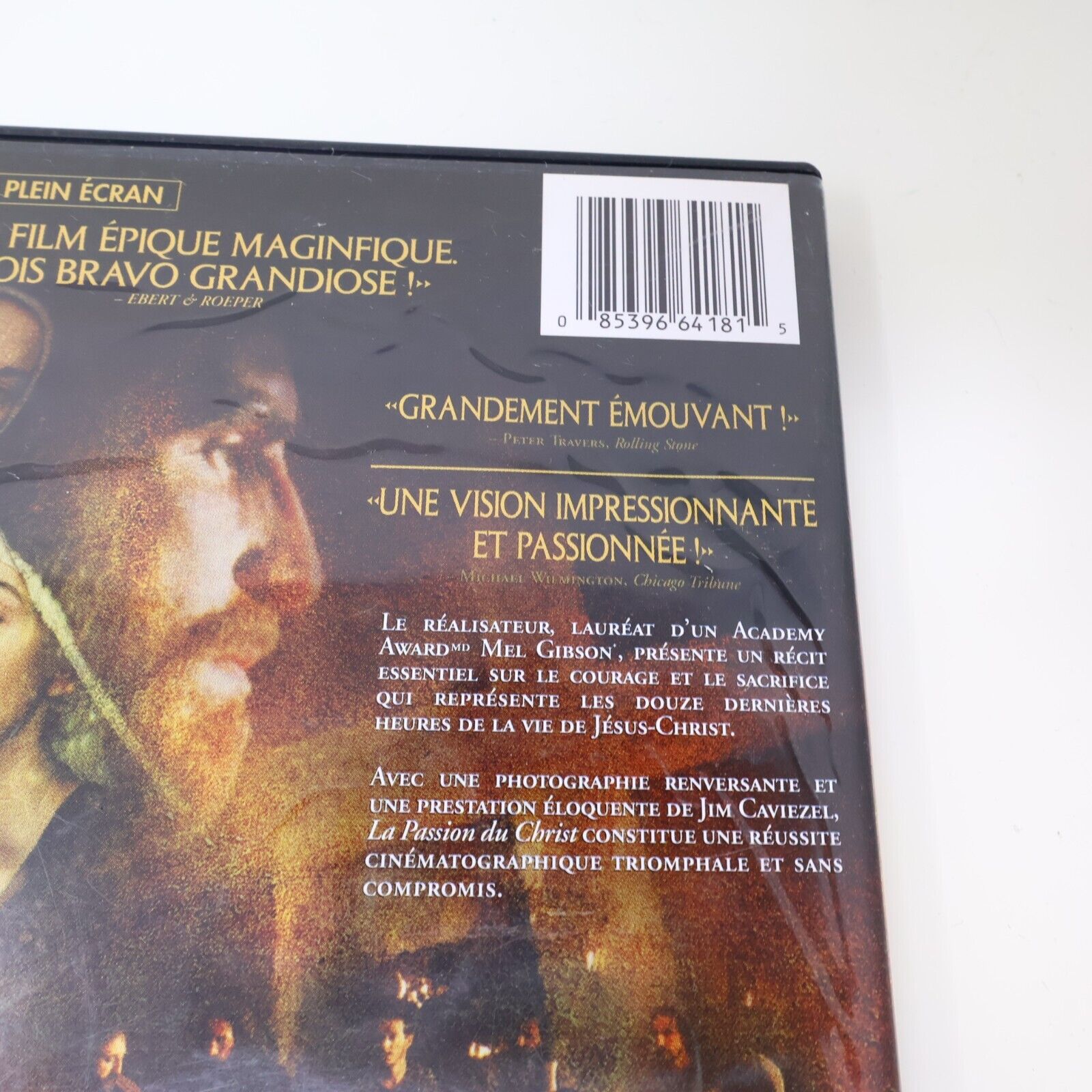 La Passion du Christ DVD Film de Mel Gibson Testé 4:3 Sous-Titres Français NTSC