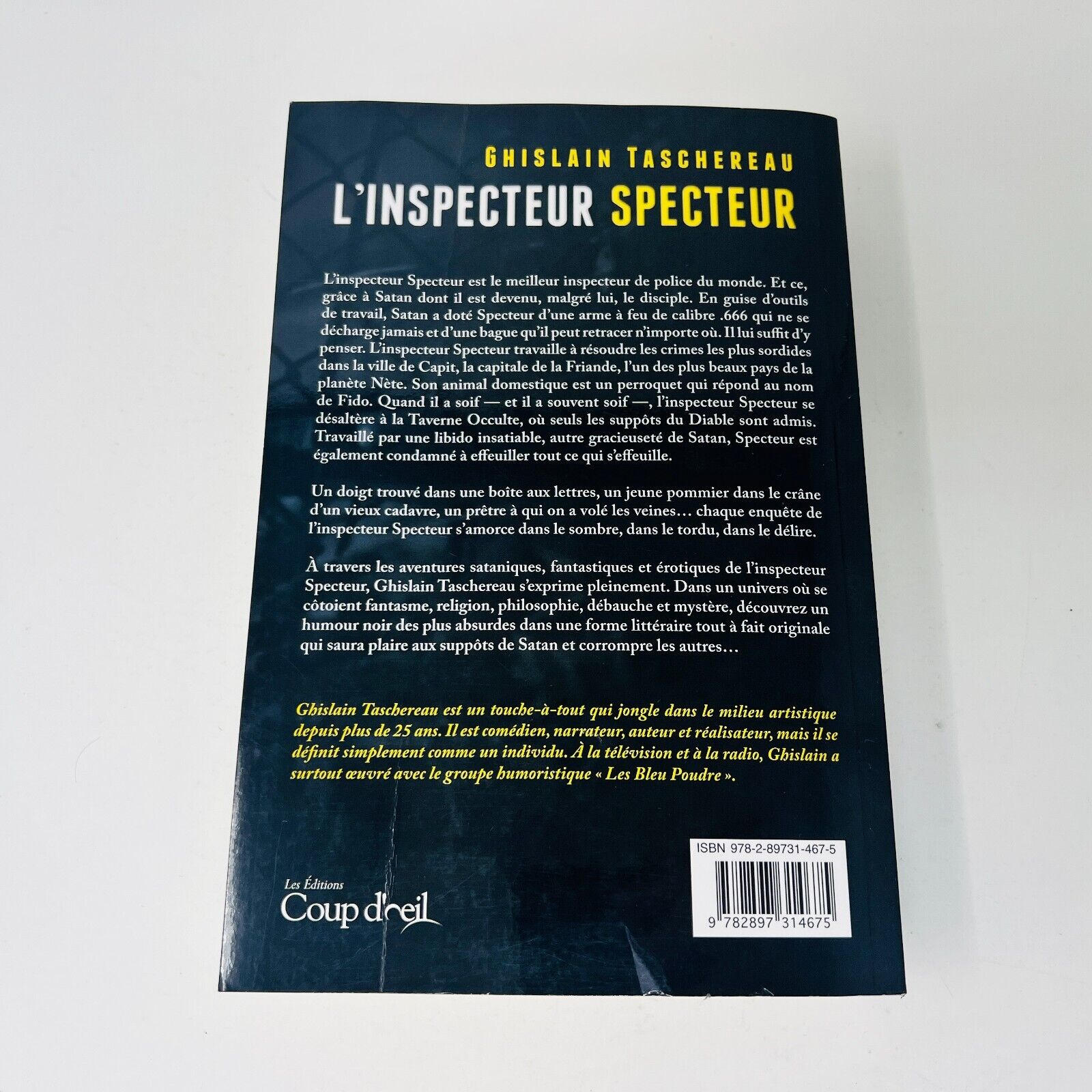2014 L'Inspecteur Specteur Doigt Mort/Planète Nète/Curé Ré Omnibus G. Tashereau