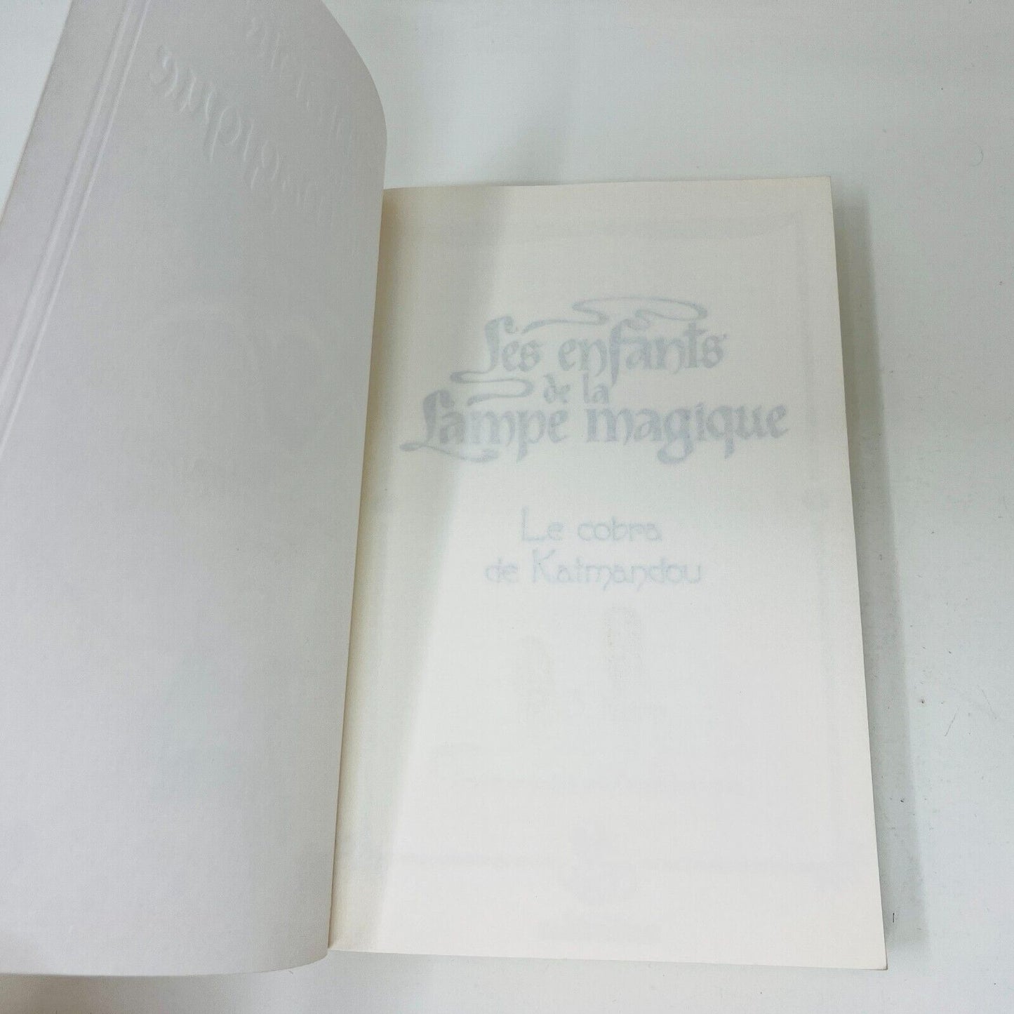 Les Enfants de la Lampe Magique #3 Le Roi Cobra de Katmandou de PB Kerr Français