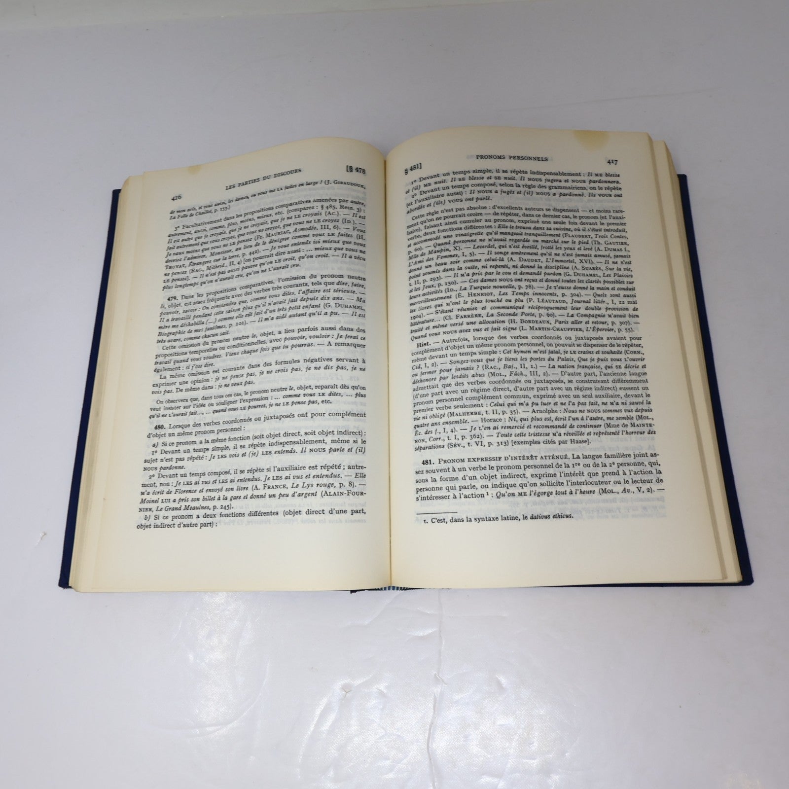 Le Bon Usage Maurice Grevisse Duculot 1964 HC Français French Éducation Langue