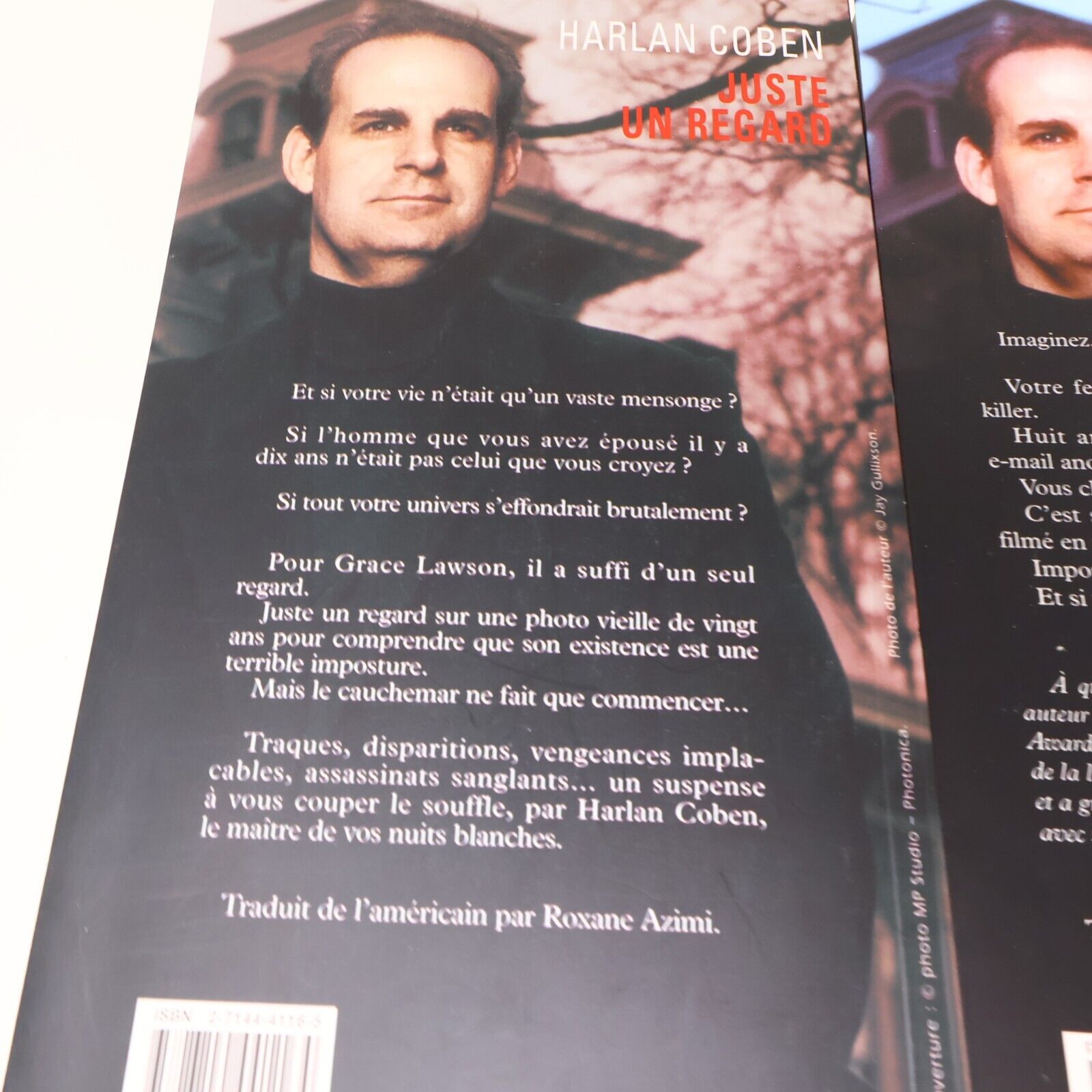 Harlan Coben Juste un Regard Ne le Dis à Personne Lot 2 Livres Roman Policier PB