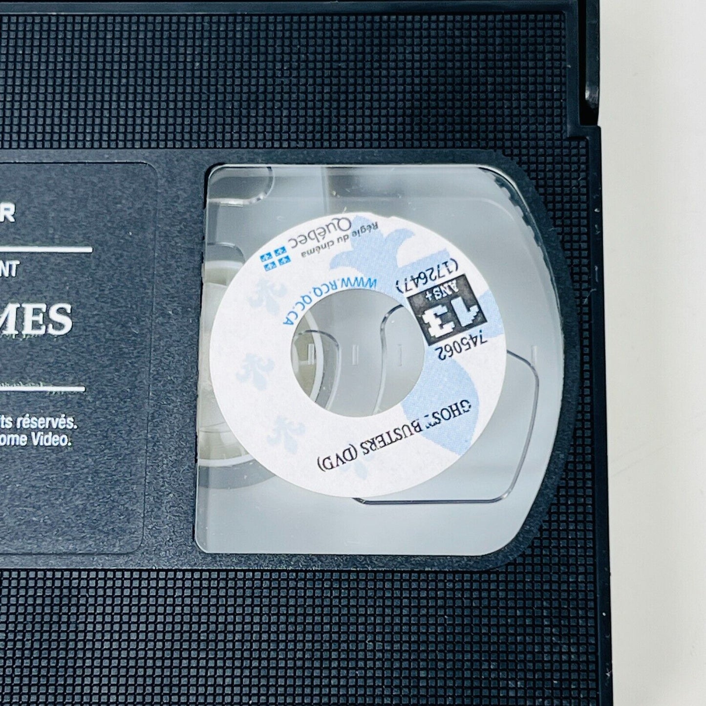 1999 S.O.S. Fantômes VHS en Français Testé/Ghostbusters French Ghosts SOS NTSC