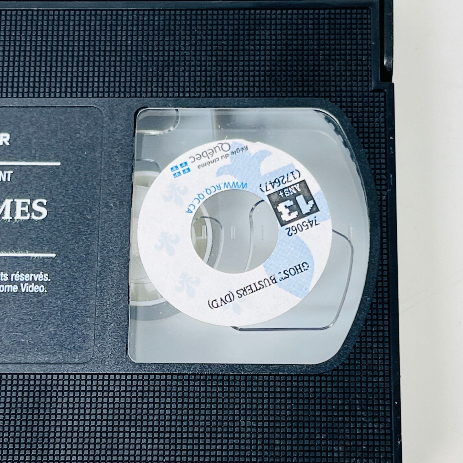1999 S.O.S. Fantômes VHS en Français Testé/Ghostbusters French Ghosts SOS NTSC