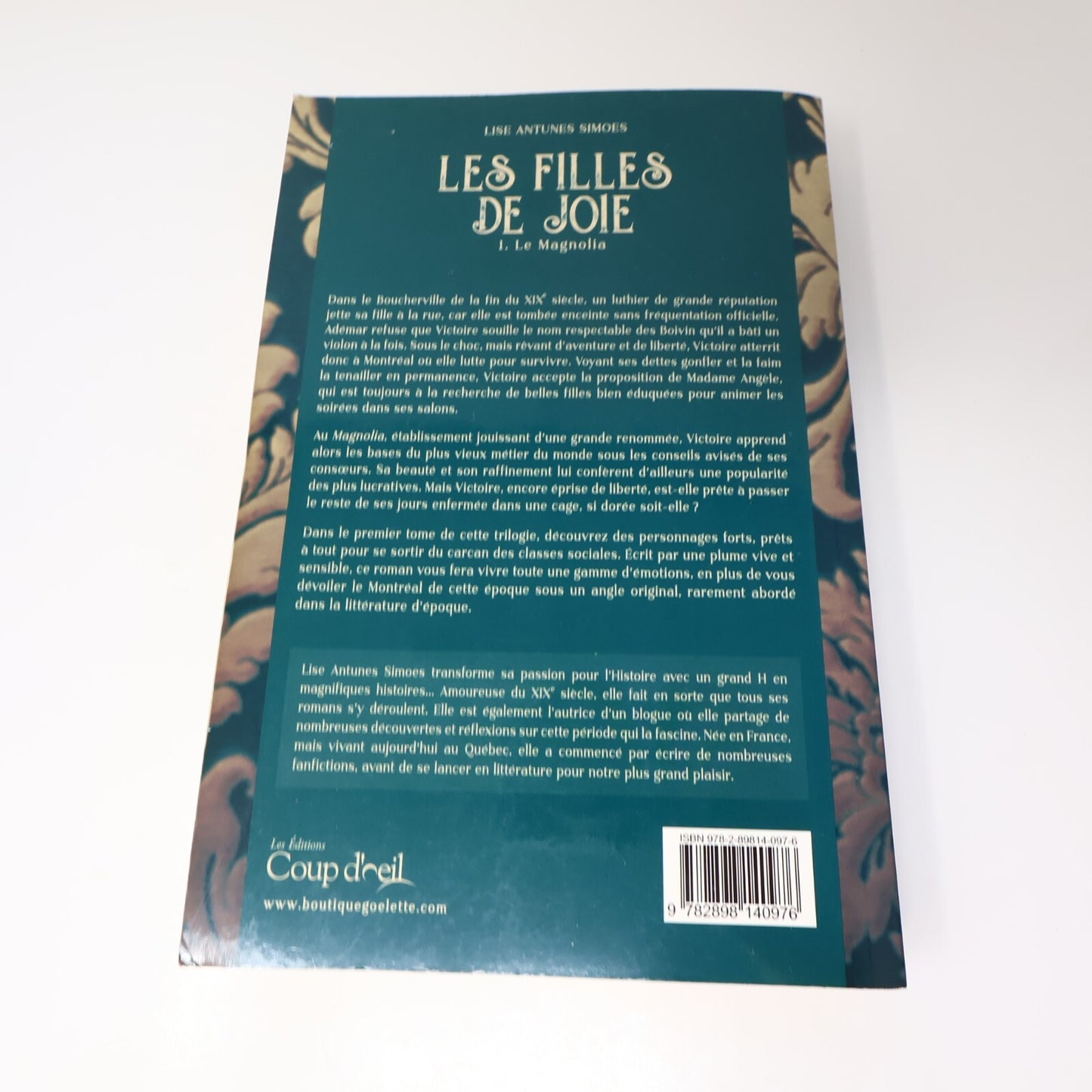 Les Filles de Joie #1-2-3 Lot 3 Livres Lise Antunes Simoes Magnolia/Heure Bleue