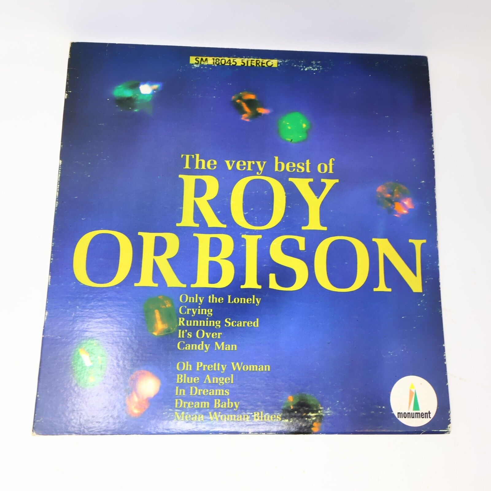The Very Best Of Roy Orbison LP Record Vinyl Monument SM 18045 Canada 1960s