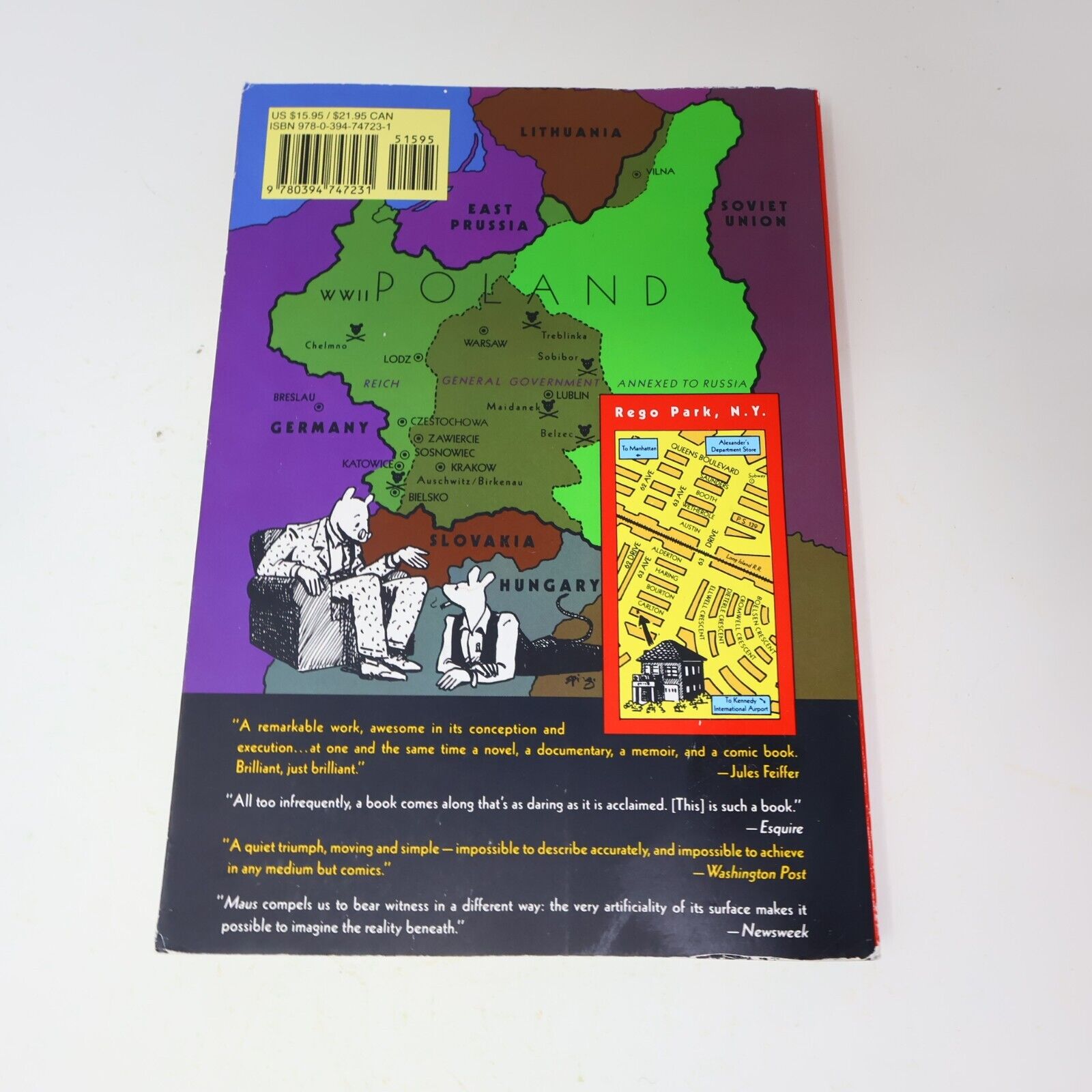 Maus a Survivor's Tale #1-2 Lot 2 Comics Art Spiegelman Complete Set Illustrated