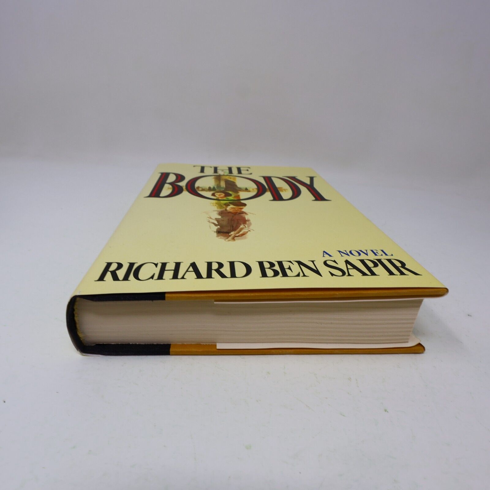 1983 The Body Richard Ben Sapir Mystery Suspense Historical Fiction Doubleday HC