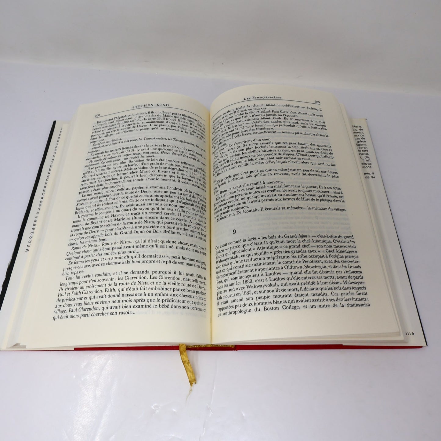 Les Tommyknockers Stephen King France Loisirs 1991 HC DJ Français French Horror