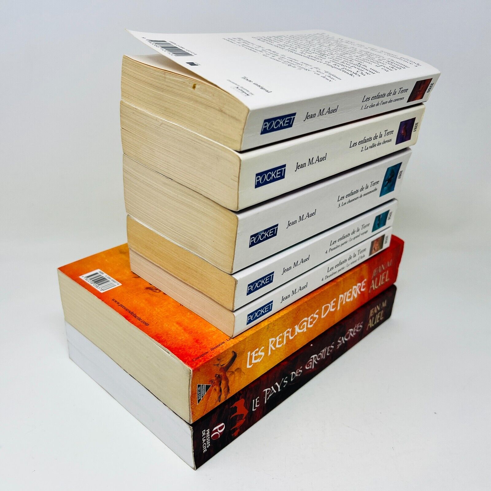 Les Enfants de la Terre 1-6 French Français Jean M. Auel Série Complète Livres