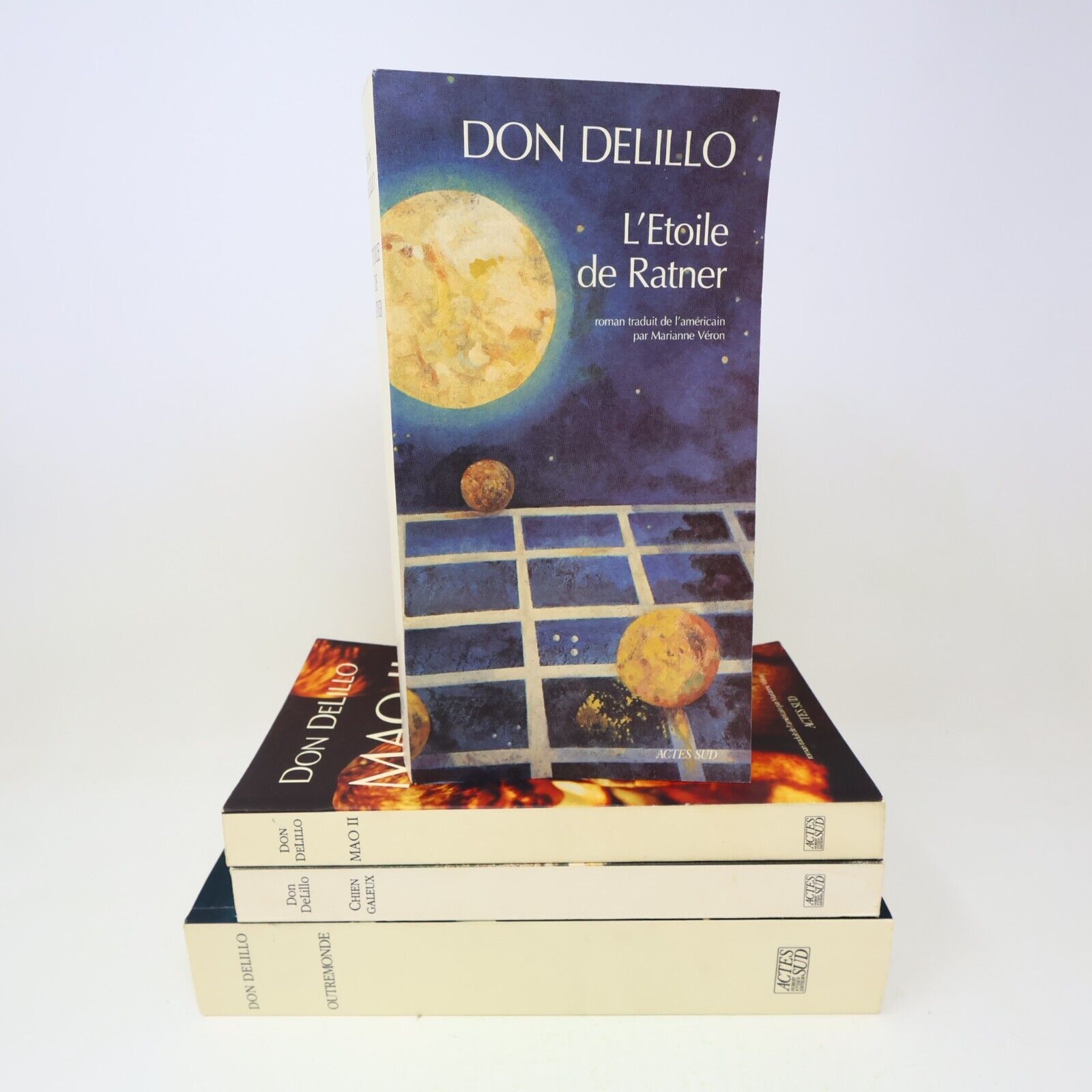Don Delillo Outremonde L'Étoile de Ratner Chien Galeux Lot 4 Livres Roman French