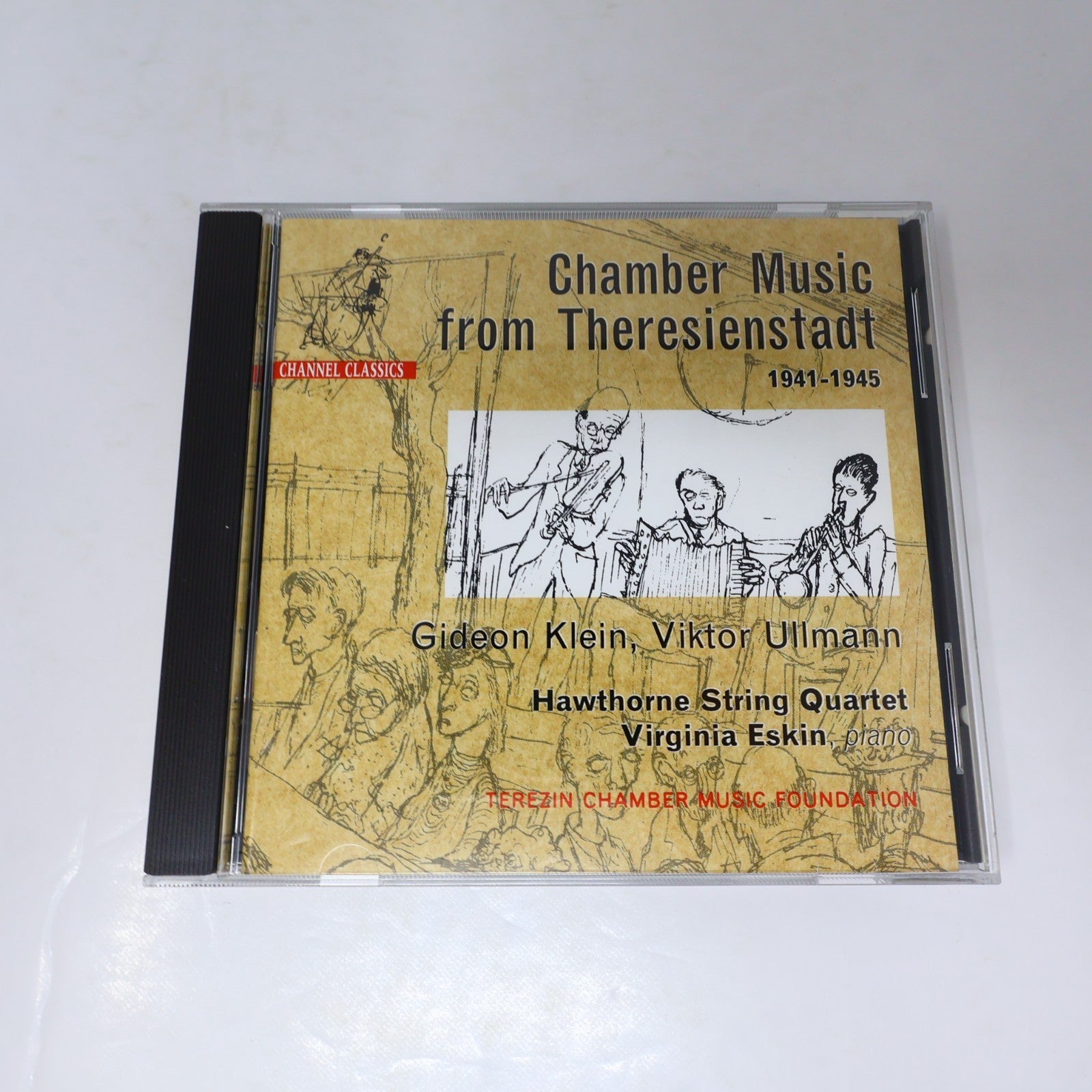 Chamber Music From Theresienstadt 1941-1945 CD Hawthorne String Quartet Channel