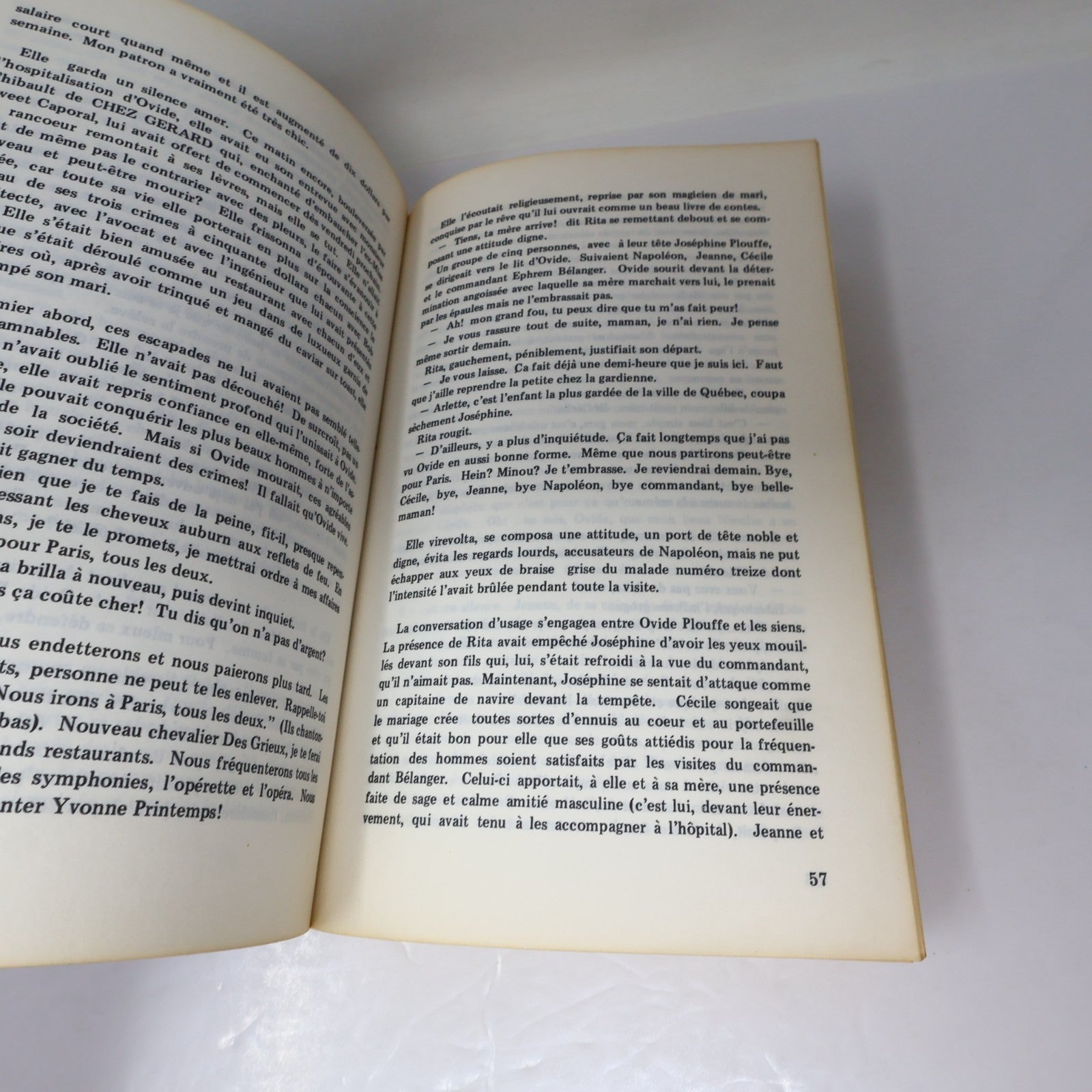 Le Crime d'Ovide Plouffe Roger Lemelin Etr 1982 PB Français French Roman Livre