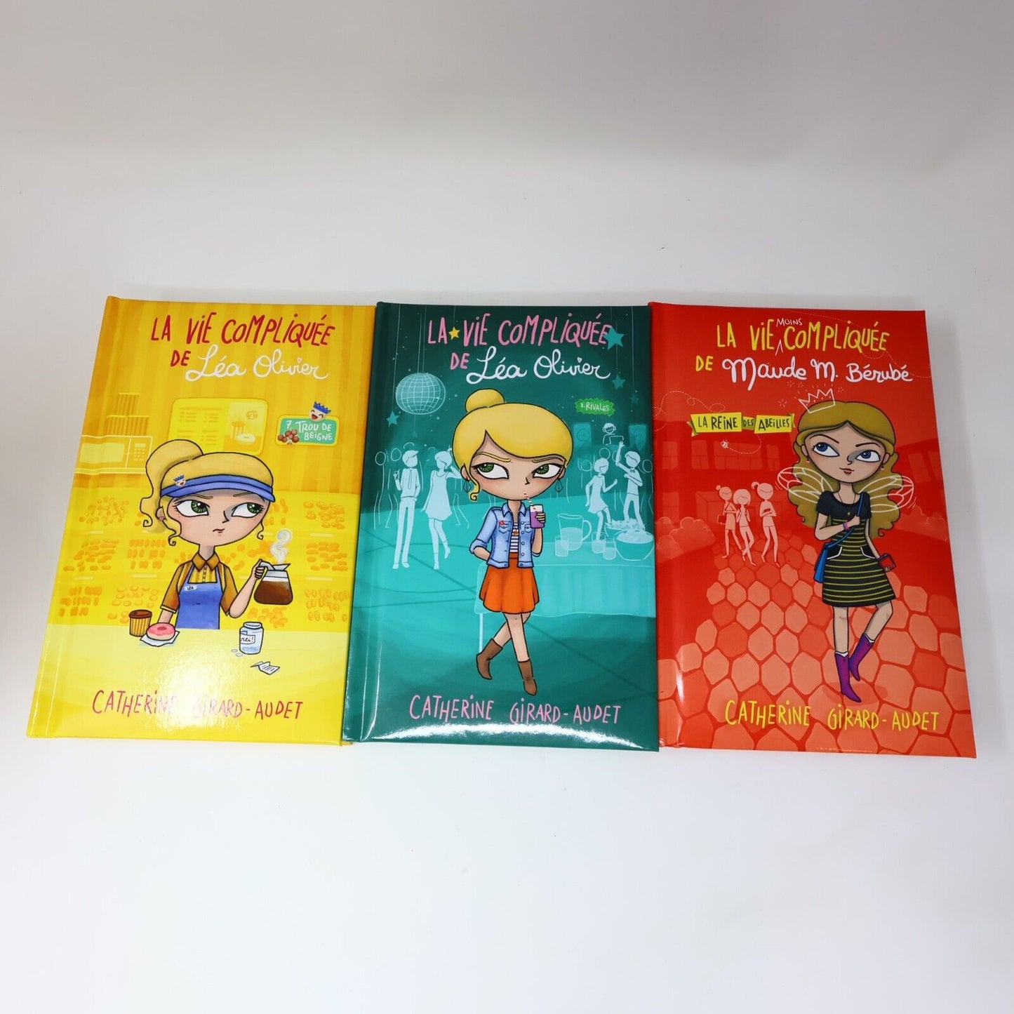 2016 La Vie Compliquée de Léa Olivier Coffret #3 de Catherine Girard-Audet Livre