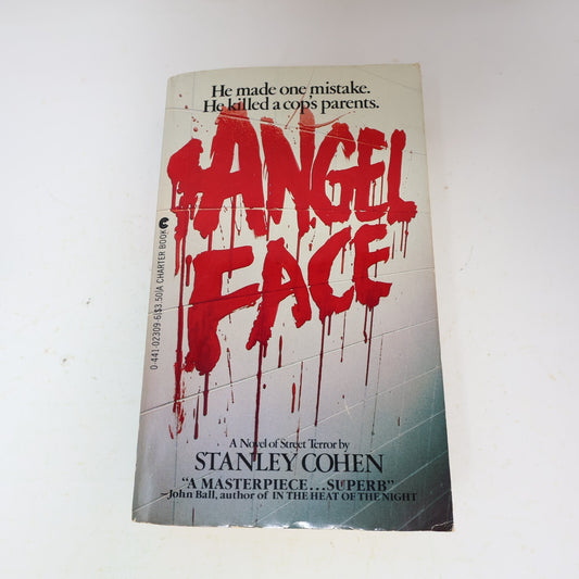 1983 Angel Face Stanley Cohen Charter Mystery Thriller Crime Paperback Book 80s