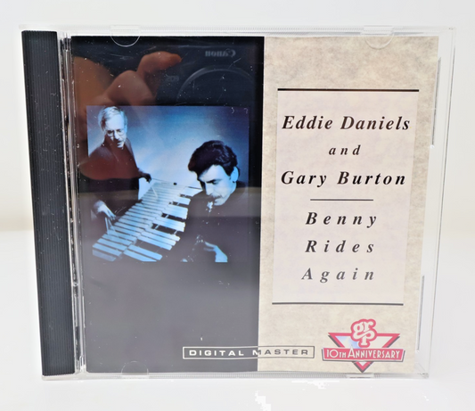 Eddie Daniels/Gary Burton Benny Rides Again CD Jazz 1992 GRP GRD-9665 Moonglow