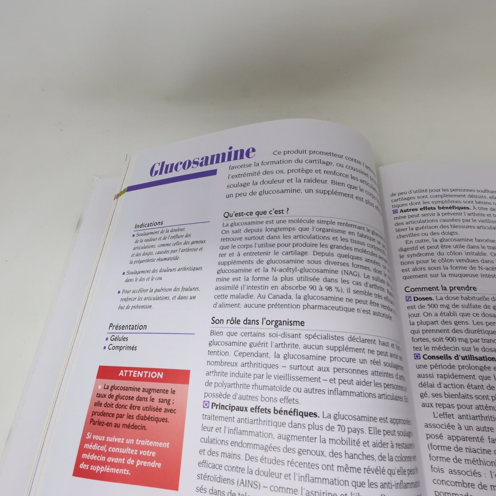 2003 La Santé par les Vitamines et les Minéraux Reader's Digest Français Livre