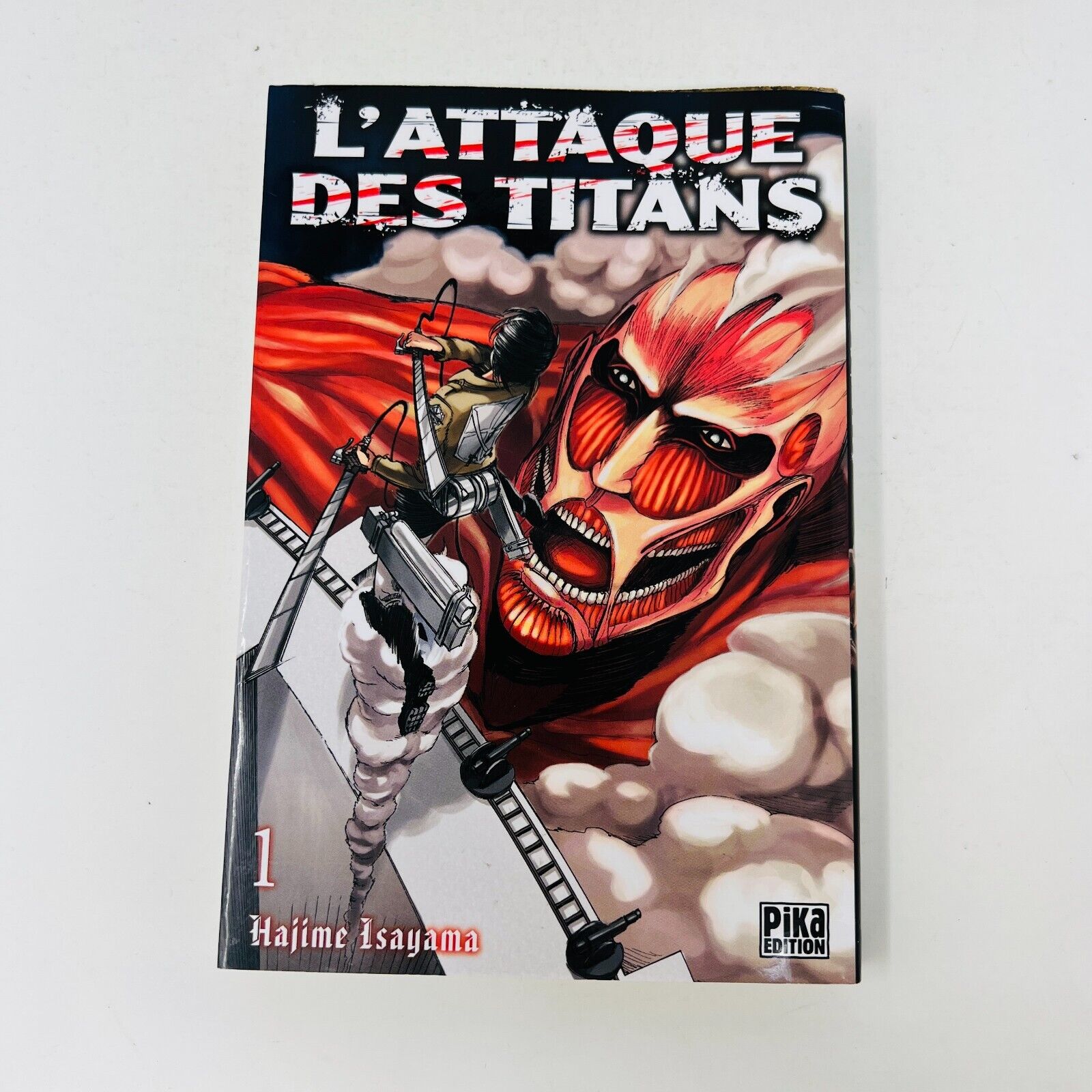 Lot de 7 Mangas L'Attaque des Titans 1 à 7 de Hajime Isayama en Français Pika