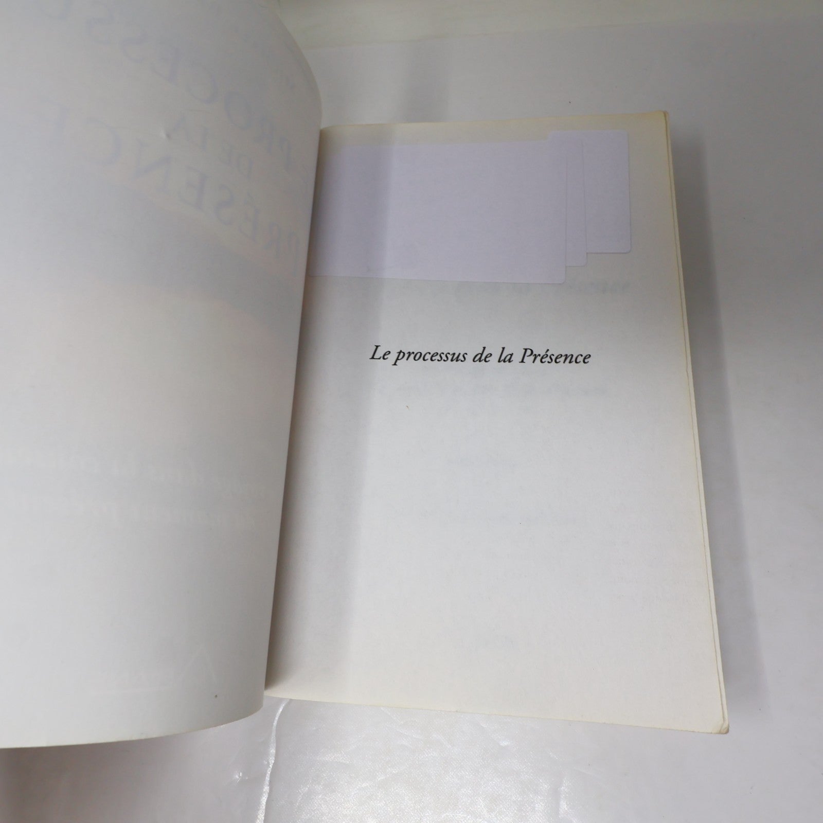 Le Processus de la Présence Michael Brown Ariane 2012 PB Français French Livre