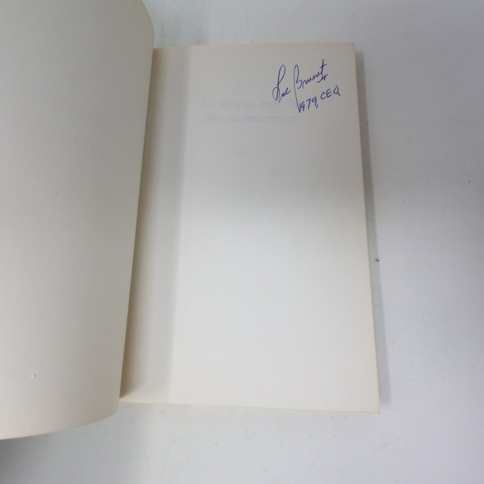 1979 La Longue Marche des Technocrates Jean-Jacques Simard Politique Société 70s