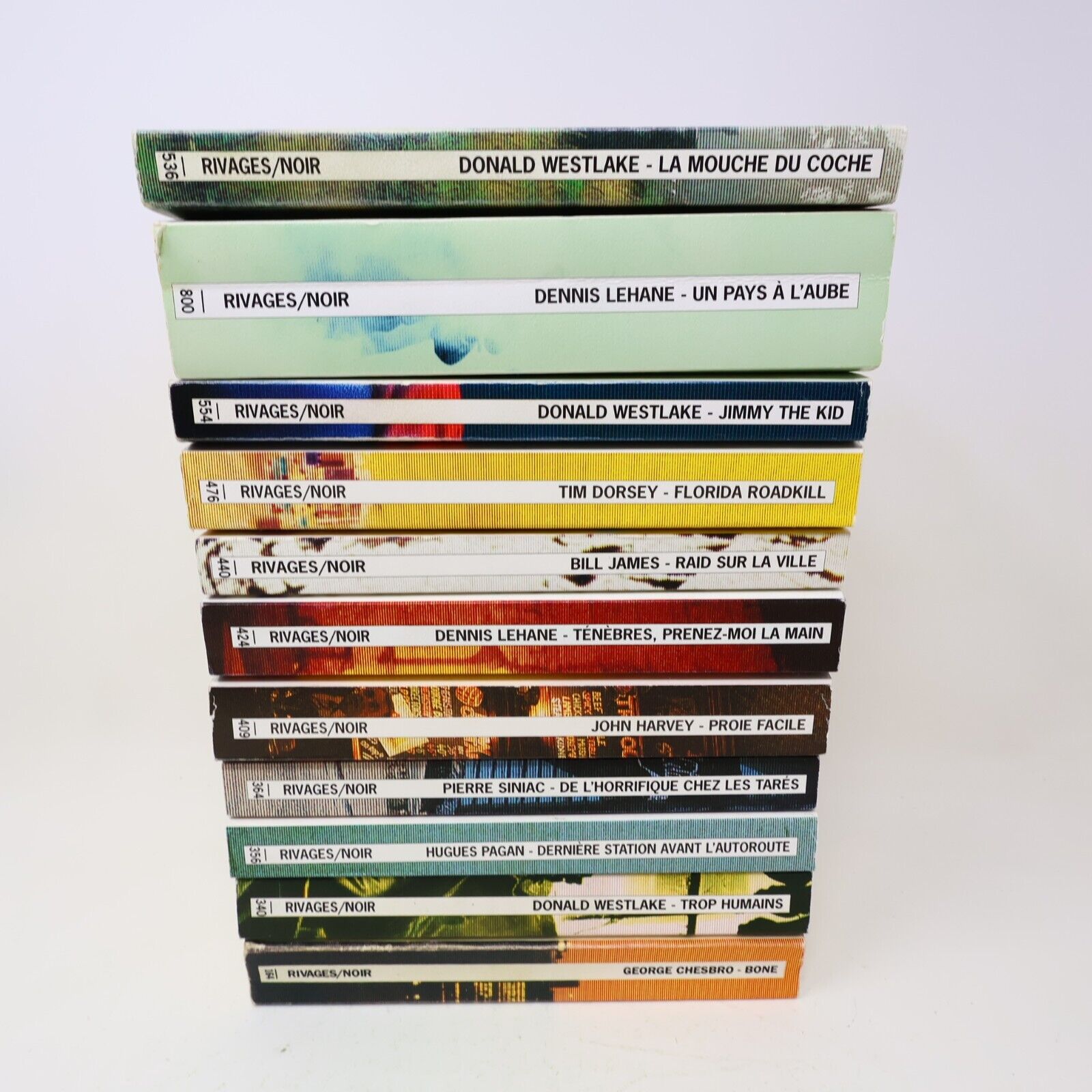 Rivages/Noir Roman Policier Lot 11 Livres Trop Humains Bone Un Pays à l'Aube PB