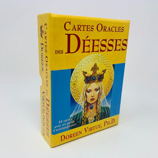 Cartes Oracles des Déesses Complet Ada Doreen Virtue 44 Cartes Guide Divination