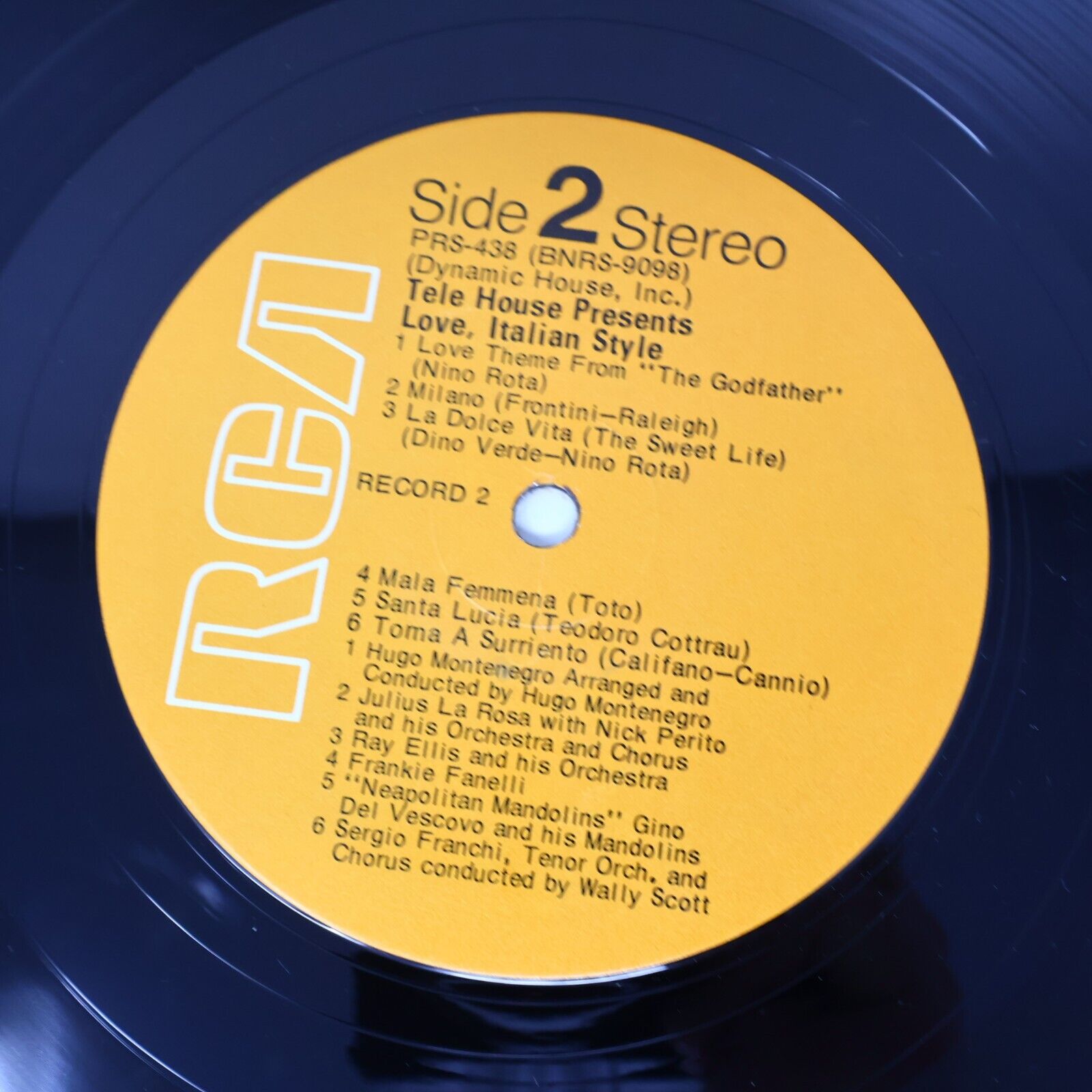 Love, Italian Style 2x LP Record Vinyl 1973 RCA PRS-438 Mama Volare Che La Luna