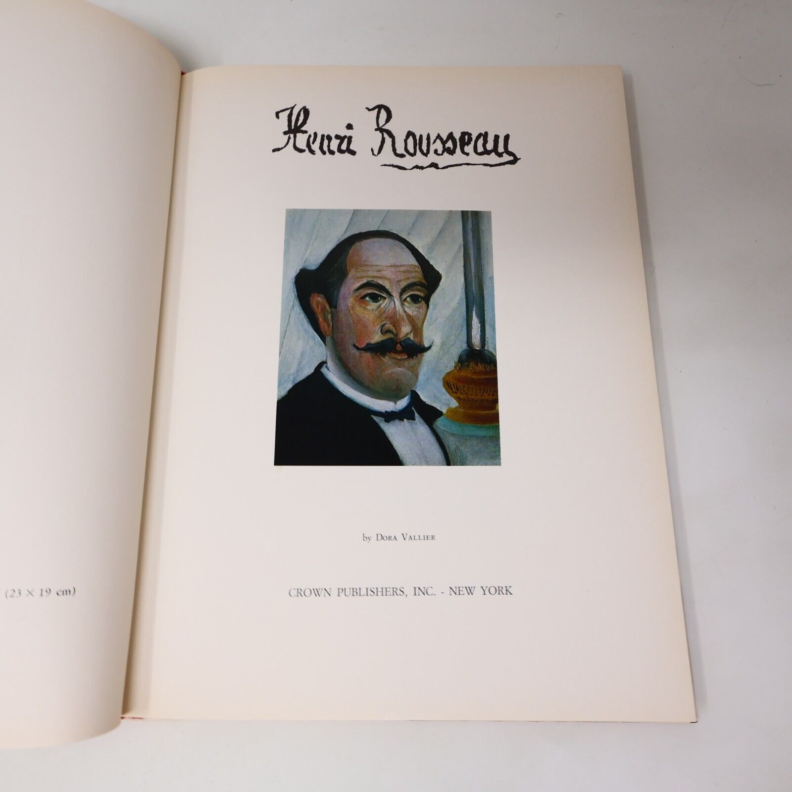1979 Henri Rousseau The Douanier a File Artist's Monograph by Dora Vallier Book