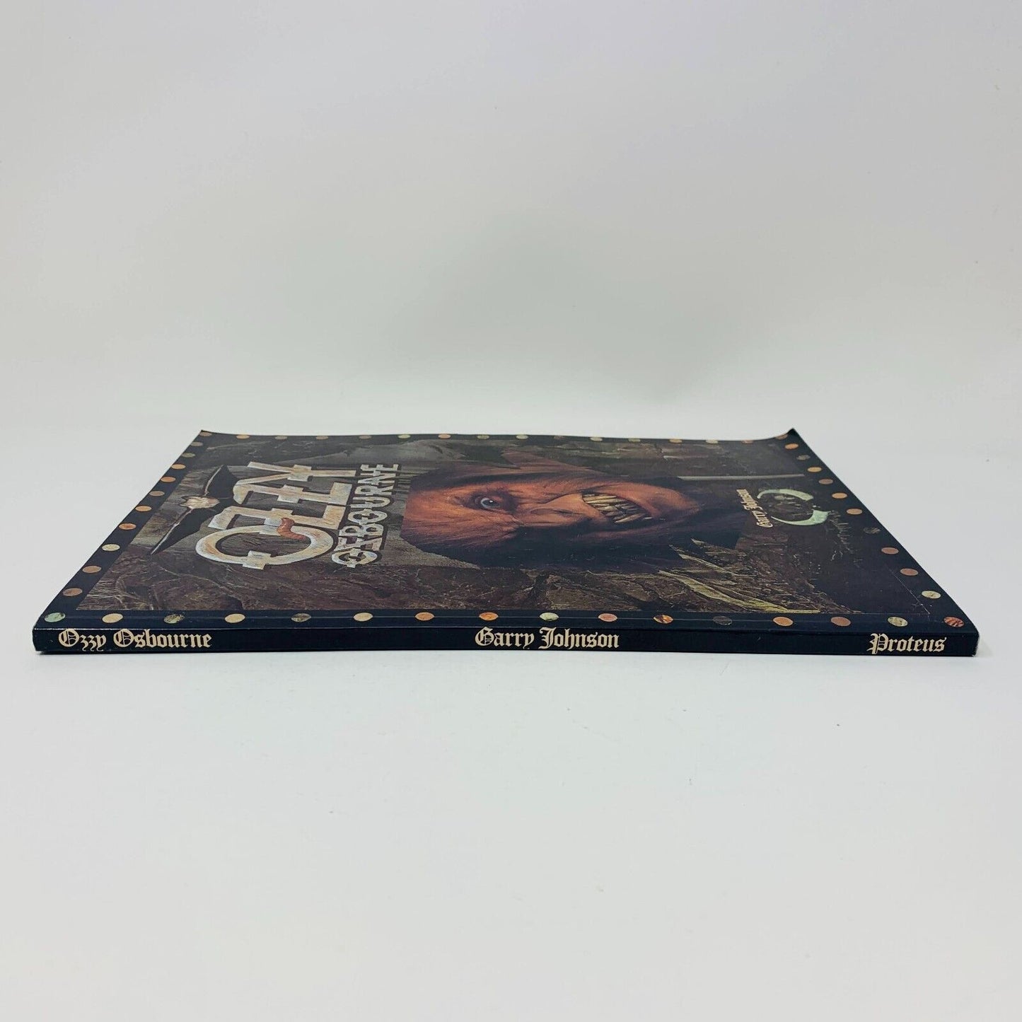 1985 Ozzy Osbourne Proteus Biography Book Photos Rock Music Garry Johnson PB