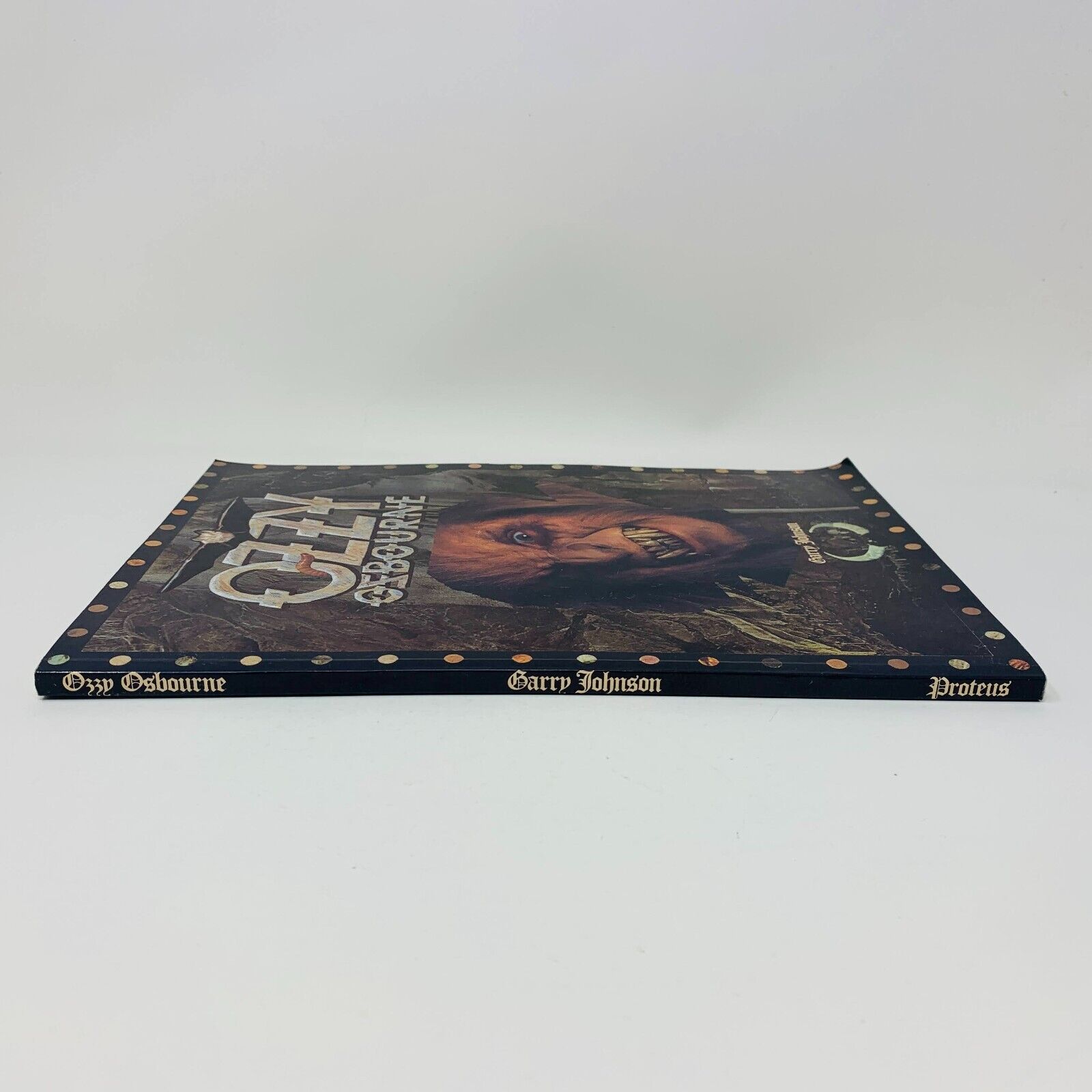 1985 Ozzy Osbourne Proteus Biography Book Photos Rock Music Garry Johnson PB