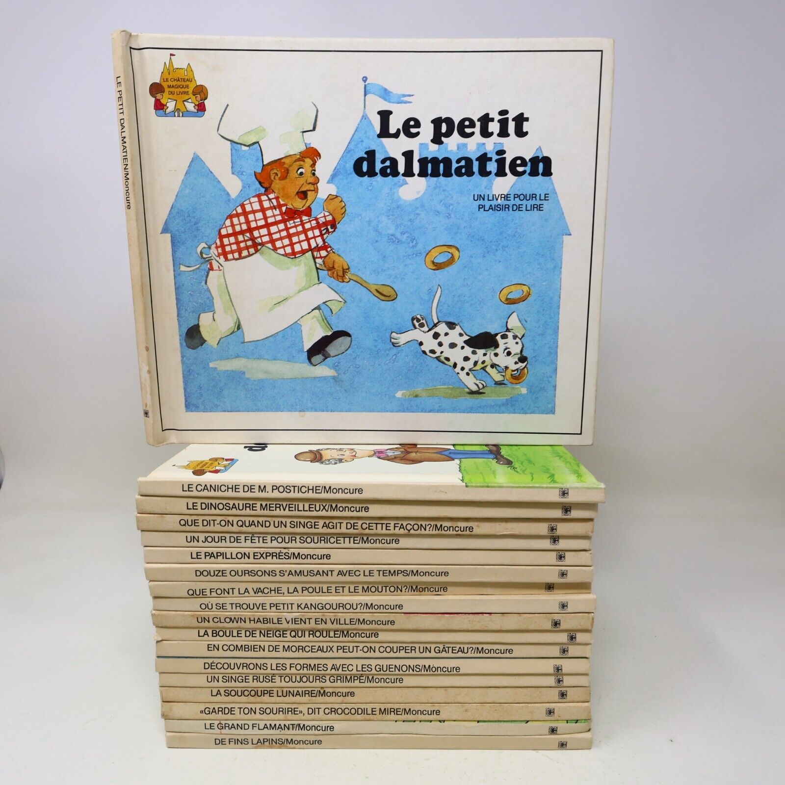 Lot 18 Jane Belk Moncure Le Château Magique du Livre Livres Enfants Grolier 90s