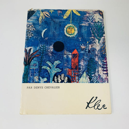 1971 Paul Klee par Denys Chevalier Flammarion Français/French Art Peinture HC DJ