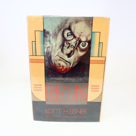 1984 Cahiers du Cinéma Fritz Lang Biographie Cinématographie de Lotte H. Eisner