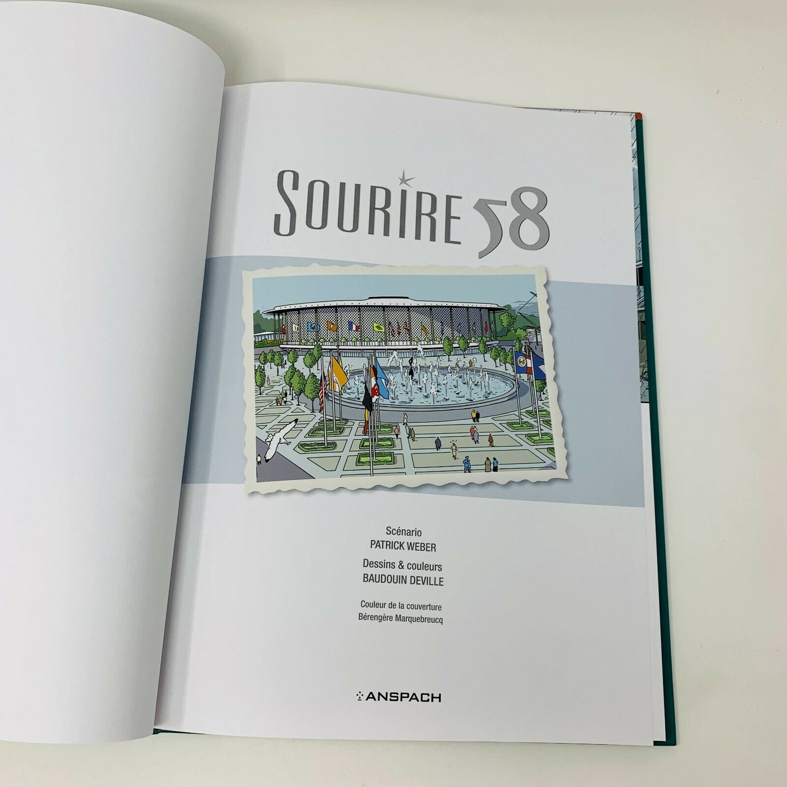 2018 Sourire 58 Bande Dessinée Anspach Patrick Weber & Baudouin Deville Français