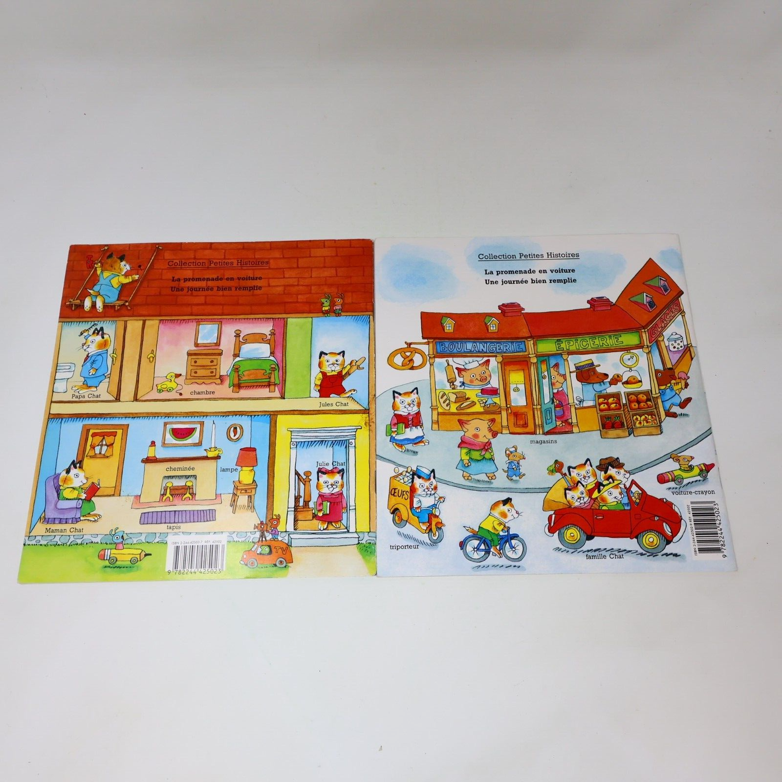 Lot 10 Livres Enfants Vintage Goldorak Belle et Sébastien Richard Scarry French