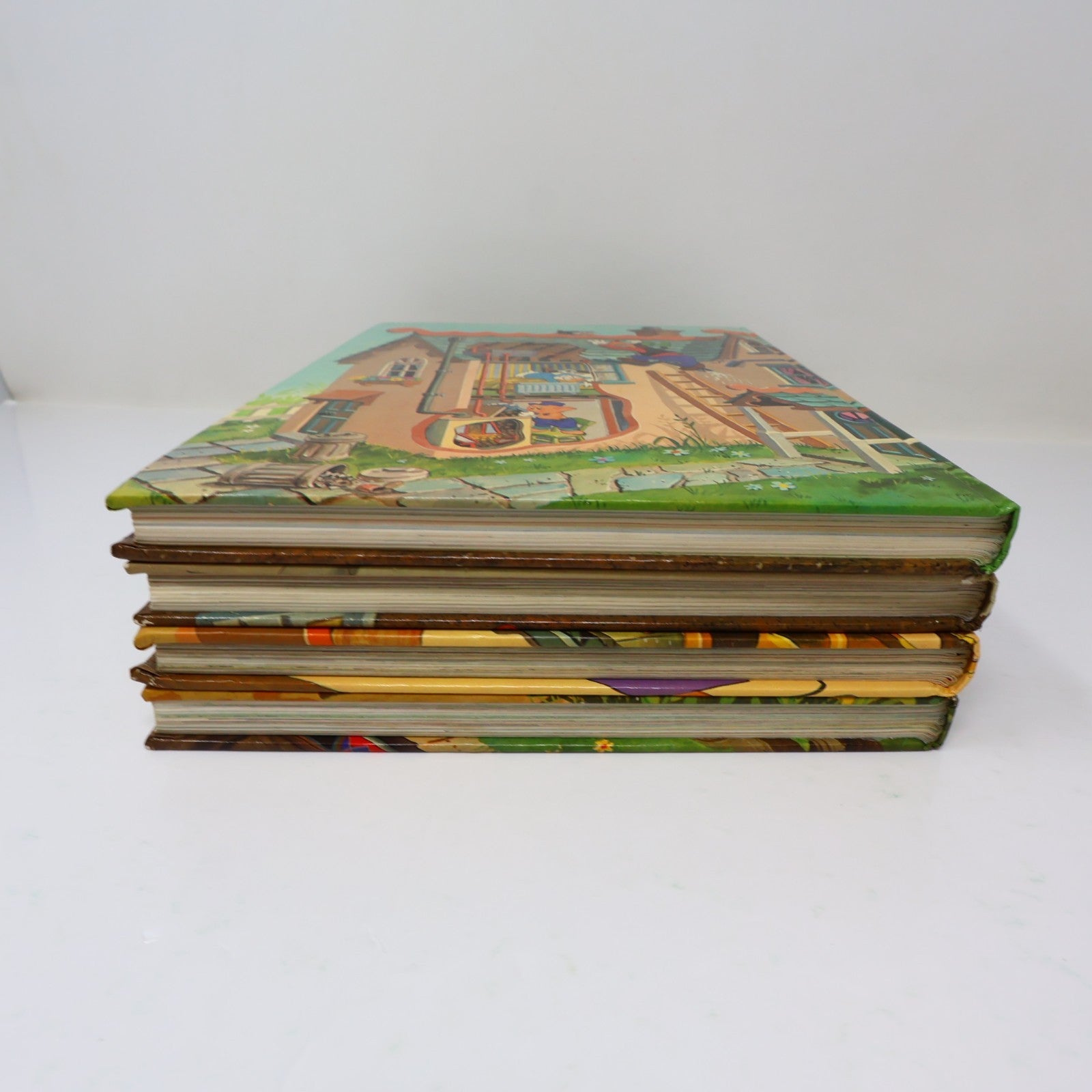 Comprendre Comment ca Marche Campagne/Ville/Maison/Industrie Lot 4 Livres Disney