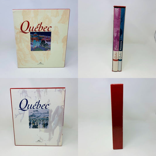 Coffret de Livres Musée du Québec Exposition "Plein la Vue" & "Passions d'Hiver"