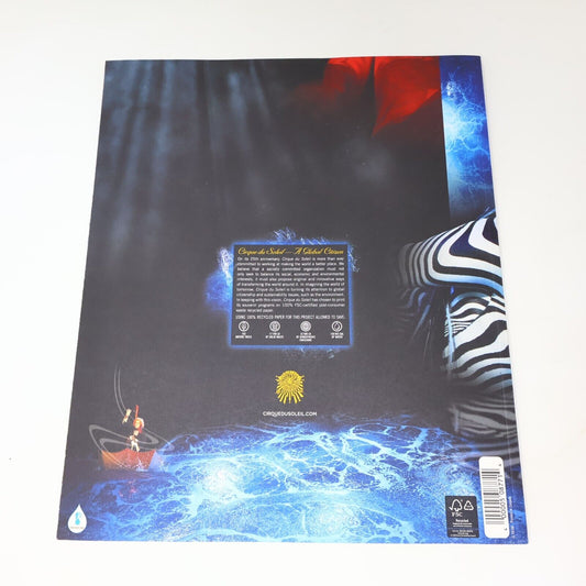 O Cirque du Soleil Show Souvenir Program Paperback PB Bellagio Las Vegas c2000s