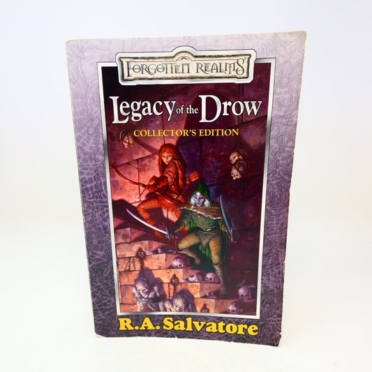 2003 Legacy of the Drow Collector's Edition Forgotten Realms by R.A. Salvatore
