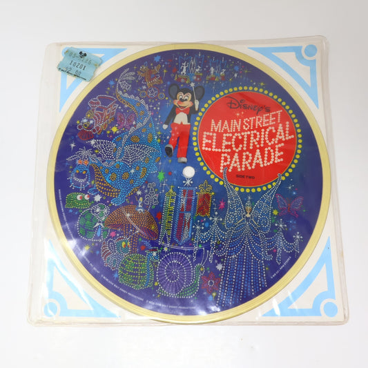 Disney's Main Street Electrical Parade 7" Music Record 1977 Disneyland Tested